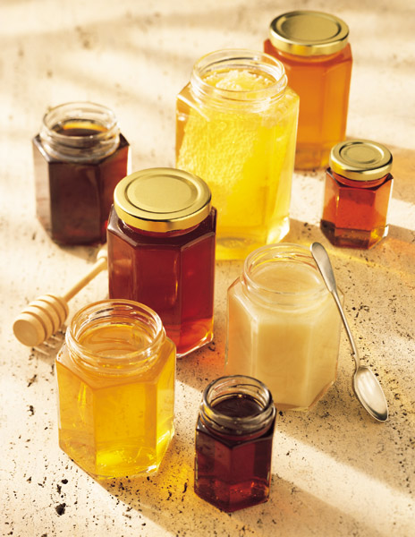 Different types of honey (Photo credit: http://keepingbee.org/different-types-of-honey/ )