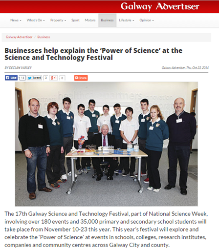 2014 Galway Advertiser Oct