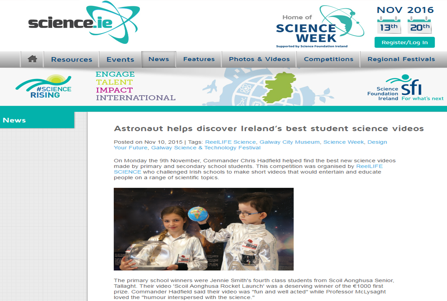 Nov 2015 Science Week