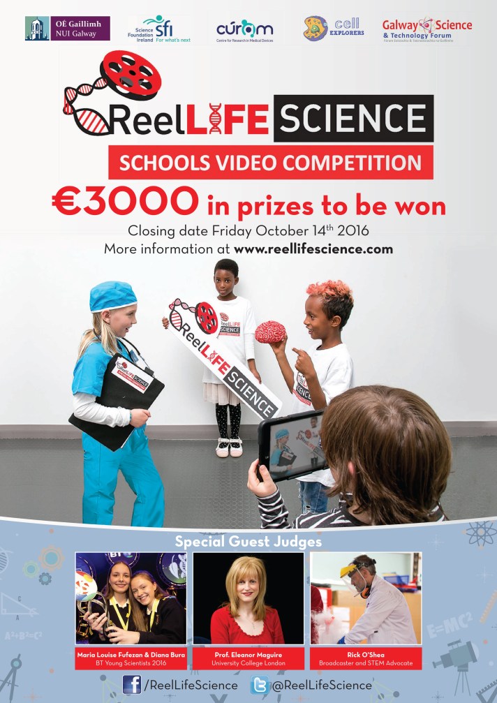 Click on the ReelLIFE SCIENCE 2016 Poster to download a copy for your classroom